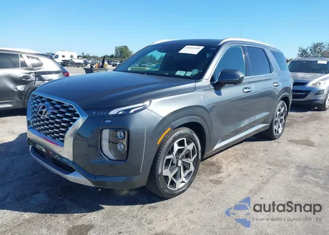 2022 Hyundai Palisade Calligraphy from USA, damaged, VIN KM8R7DHE8NU361272